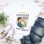 Tricou Personalizat Vintage 2001 Original Edition