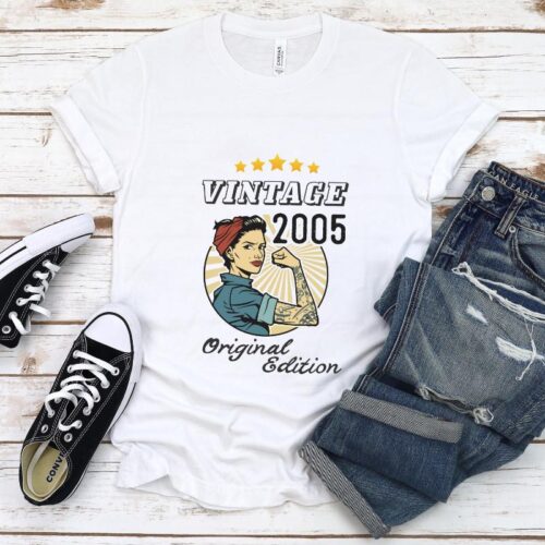 Tricou Personalizat Vintage 2005 Original Edition