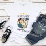 Tricou Personalizat Vintage 2007 Original Edition