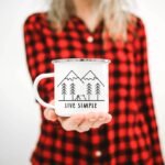 Cana emailata, personalizata Live Simple