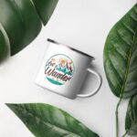 Cana metalica  personalizata LET'S WANDER M/2053