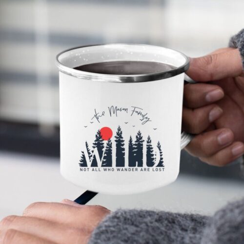 Cana metalica personalizata "WILD" M/2047