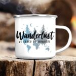 Cana metalica  personalizata Wanderlust