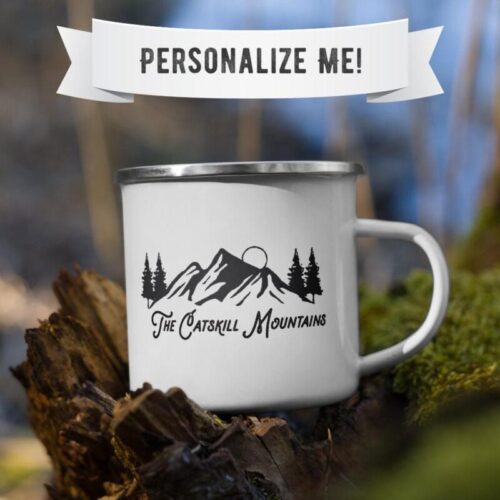 Cana metalica  personalizata"THE MOUNTAINS" M/2068