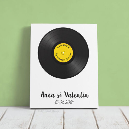 Tablou Canvas Personalizat Vinyl