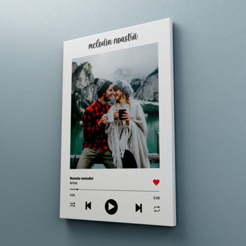 Tablou Personalizat cu melodia ta model spotify