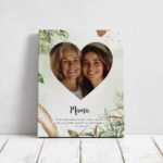 Tablou Personalizat cu poză și mesaj pentru Mama