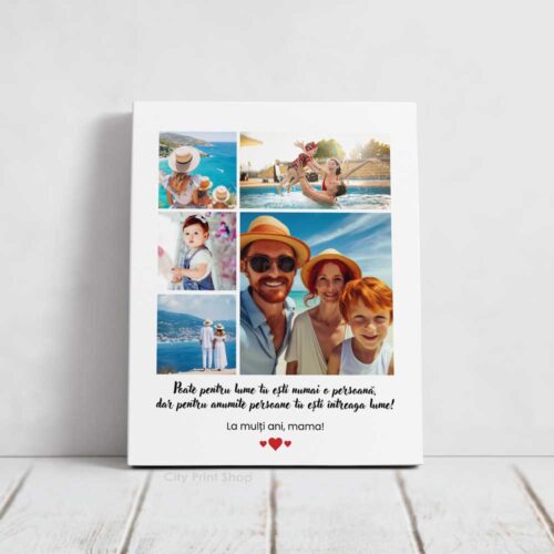 Tablou canvas colaj Cadou pentru Mama