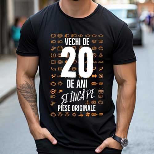 Tricou Vechi de 20 de ani și încă pe piese originale_tricou13