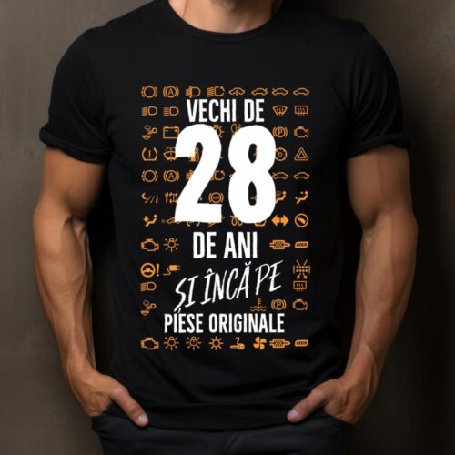 Tricou Vechi de 28 de ani și încă pe piese originale_tricou14