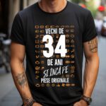 Tricou Vechi de 34 de ani și încă pe piese originale
