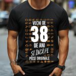 Tricou Vechi de 38 de ani și încă pe piese originale