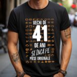 Tricou Vechi de 41 de ani și încă pe piese originale