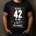 Tricou Vechi de 42 de ani și încă pe piese originale