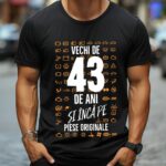 Tricou Vechi de 43 de ani și încă pe piese originale