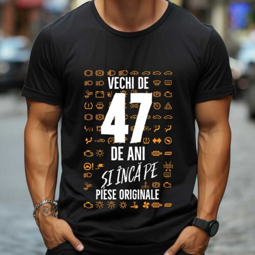 Tricou Vechi de 47 de ani și încă pe piese originale