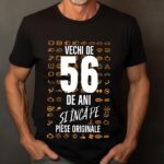 Tricou Vechi de 56 de ani și încă pe piese originale