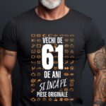 Tricou Vechi de 61 de ani și încă pe piese originale