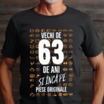 Tricou Vechi de 63 de ani și încă pe piese originale