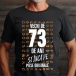 Tricou Vechi de 73 de ani și încă pe piese originale