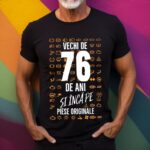 Tricou Vechi de 76 de ani și încă pe piese originale