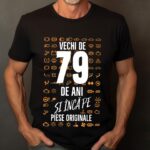 Tricou Vechi de 79 de ani și încă pe piese originale