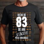 Tricou Vechi de 83 de ani și încă pe piese originale