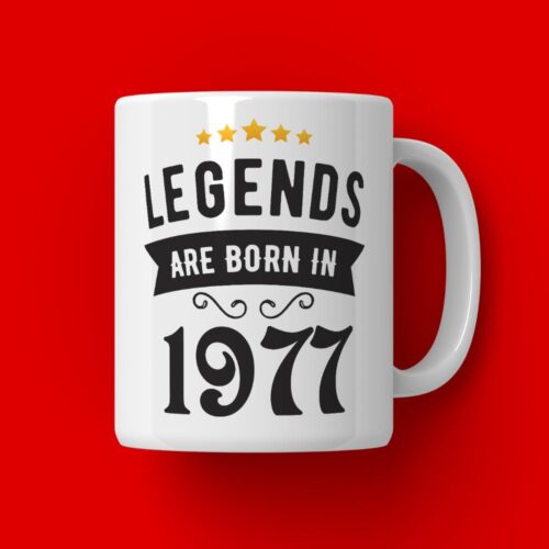 Cana PersonalizataLegends are born in 1977 MODEL2