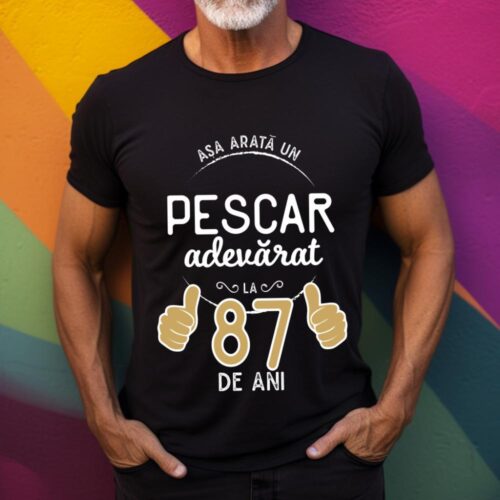 Tricou Asa arata un pescar adevarat la 87 de ani_tricou17