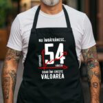 Șorț Personalizat Nu îmbătrânesc doar îmi crește valoarea - 54 ani