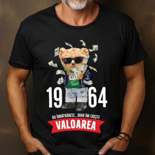 Tricou Nascut in 1964 nu imbatranesc imi creste valoarea_tricou15