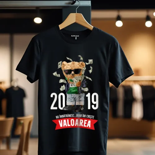 Tricou Nascut in 2019 nu imbatranesc imi creste valoarea_Tricou