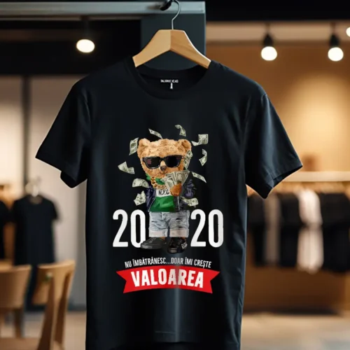 Tricou Nascut in 2020 nu imbatranesc imi creste valoarea_Tricou