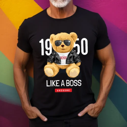 Tricou Personalizat 1950 Like a Boss Awesome_tricou17