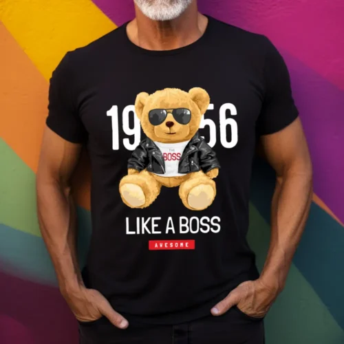 Tricou Personalizat 1956 Like a Boss Awesome_tricou17