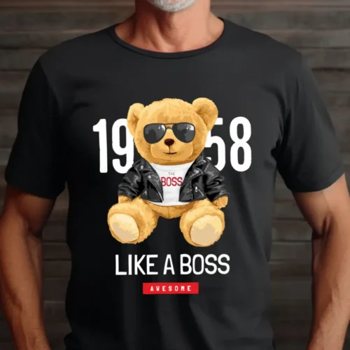 Tricou Personalizat 1958 Like a Boss Awesome_tricou22