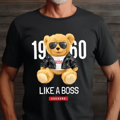 Tricou Personalizat 1960 Like a Boss Awesome_tricou22