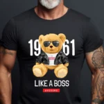 Tricou Personalizat 1961 Like a Boss Awesome