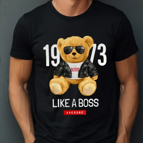 Tricou Personalizat 1973 Like a Boss Awesome_tricou1