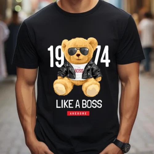 Tricou Personalizat 1974 Like a Boss Awesome_tricou6
