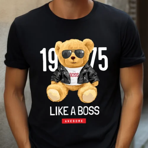 Tricou Personalizat 1975 Like a Boss Awesome_tricou2