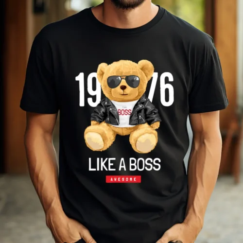 Tricou Personalizat 1976 Like a Boss Awesome_tricou8