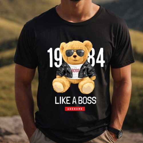 Tricou Personalizat 1984 Like a Boss Awesome