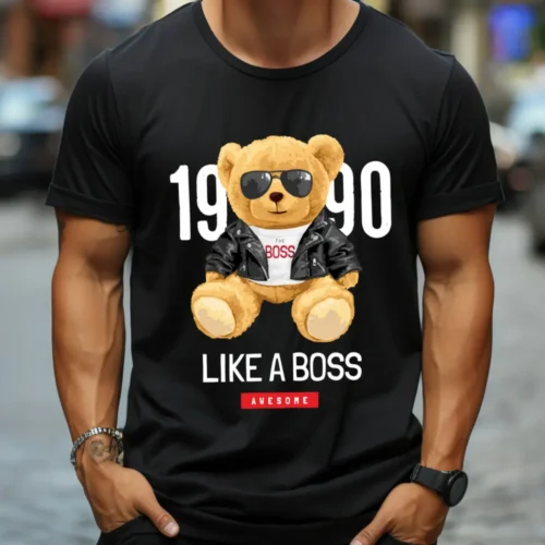 Tricou Personalizat 1990 Like a Boss Awesome_tricou11