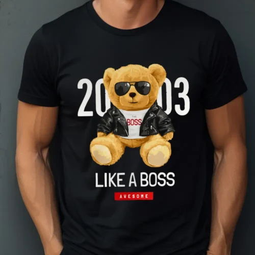 Tricou Personalizat 2003 Like a Boss Awesome_tricou1