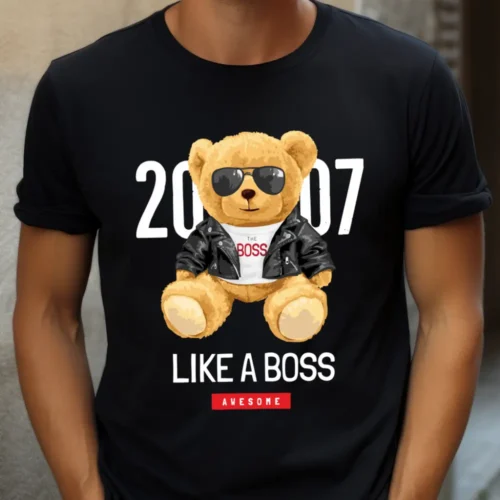 Tricou Personalizat 2007 Like a Boss Awesome_tricou2