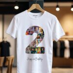Tricou Personalizat Colaj Aniversare 2 ani