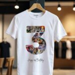 Tricou Personalizat Colaj Aniversare 3 ani