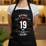 Șorț Personalizat Mi-au trebuit 19 ani să arăt așa de bine Model3