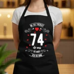 Șorț Personalizat Mi-au trebuit 74 de ani să arăt așa de bine Model3